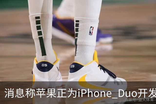 消息称苹果正为iPhone Duo开发全新“便捷访问”模式，方便左撇子根据持机习惯调整界面